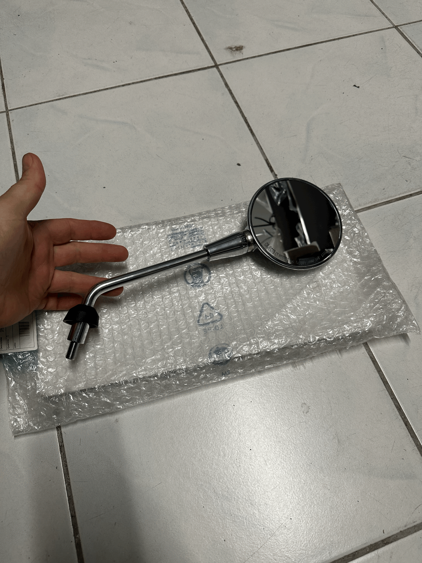 VESPA PRİMAVERA 125 150 SAG AYNA KROM 2024 MODEL