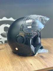 VESPA VJ NOTTE KASK SİYAH ( DOUBLE BLACK)