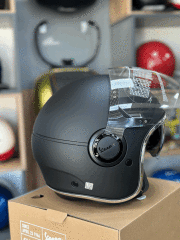 VESPA KASK ARGENTARİO SİYAH YENİ MODEL