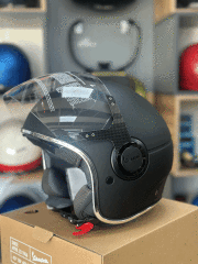 VESPA KASK ARGENTARİO SİYAH YENİ MODEL