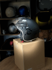 VESPA KASK ARGENTARİO SİYAH YENİ MODEL