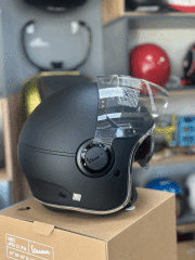 VESPA KASK ARGENTARİO SİYAH YENİ MODEL