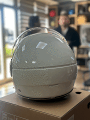 VESPA KASK ARGENTARİO BEYAZ YENİ MODEL