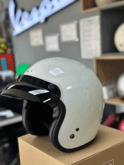 VESPA KASK VERSİLİA BEYAZ YENİ MODEL