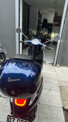 VESPA PRİMAVERA GECE MAVİSİ ÇANTA SETİ TOPCASE 2024 YENİ MODEL