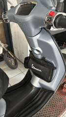 VESPA TORPİDO ÇANTASI  SİYAH