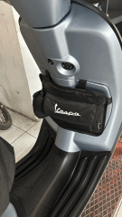 VESPA TORPİDO ÇANTASI  SİYAH