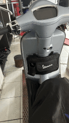 VESPA TORPİDO ÇANTASI  SİYAH