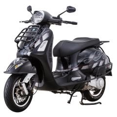 VESPA HİGHSİDER AYNA TAKIMI OVAL SİYAH