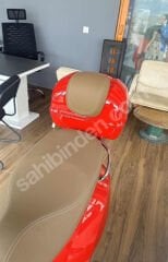 VESPA PRİMAVERA TOPCASE ÇANTA KIRMIZI SET