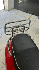 VESPA GTS VE GTV ARKA PORTBAGAJ KROM