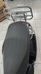 VESPA GTS VE GTV ARKA PORTBAGAJ KROM