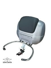 VESPA GTS MAT GRİ ÇANTA SETİ ANAHTARSIZ 2023 G22 SÜPERTECH