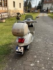 VESPA GTS BEJ TOPCASE ÇANTA SETI