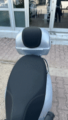 VESPA PRİMAVERA GRİ TECH ÇANTA SETİ TOPCASE 2024 YENİ MODEL