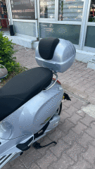 VESPA PRİMAVERA GRİ TECH ÇANTA SETİ TOPCASE 2024 YENİ MODEL