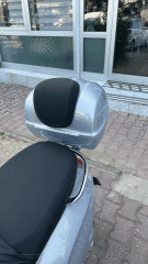VESPA PRİMAVERA GRİ TECH ÇANTA SETİ TOPCASE 2024 YENİ MODEL