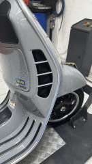 VESPA GTS VE GTV YAN IZGARA SİYAH 2003 İLE 2022 ARASI UYUMLU