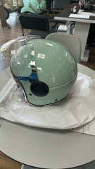 VESPA KASK ARGENTARİO MİNT YEŞİLİ YENİ MODEL