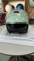 VESPA KASK ARGENTARİO MİNT YEŞİLİ YENİ MODEL