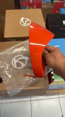 VESPA GTS YENİ MODEL HPE UYUMLU FAR KAŞI 2020 VE 2024 UYUMLU TURUNCU