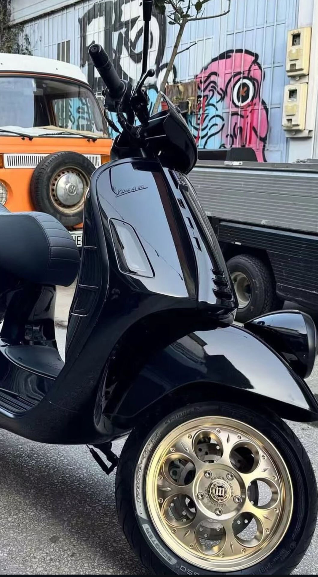 VESPA GTS VE GTV MANDRİLL MİLANO JANT TAKIMI 12 İNÇ