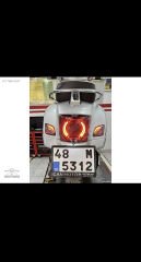 VESPA GTS VE GTV MOTO NOSTRA SİNYAL SETİ FÜME