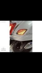 VESPA GTS VE GTV MOTO NOSTRA SİNYAL SETİ FÜME