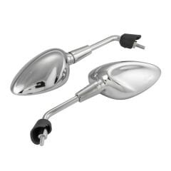 VESPA GTS VE SPRİNT VE PRİMAVERA KROM KISA SPOR AYNA TAKIMI