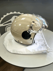 VESPA KASK ARGENTARİO BEJ YENİ MODEL