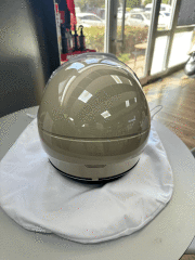 VESPA KASK ARGENTARİO BEJ YENİ MODEL