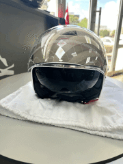 VESPA KASK ARGENTARİO BEJ YENİ MODEL