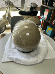 VESPA KASK ARGENTARİO BEJ YENİ MODEL