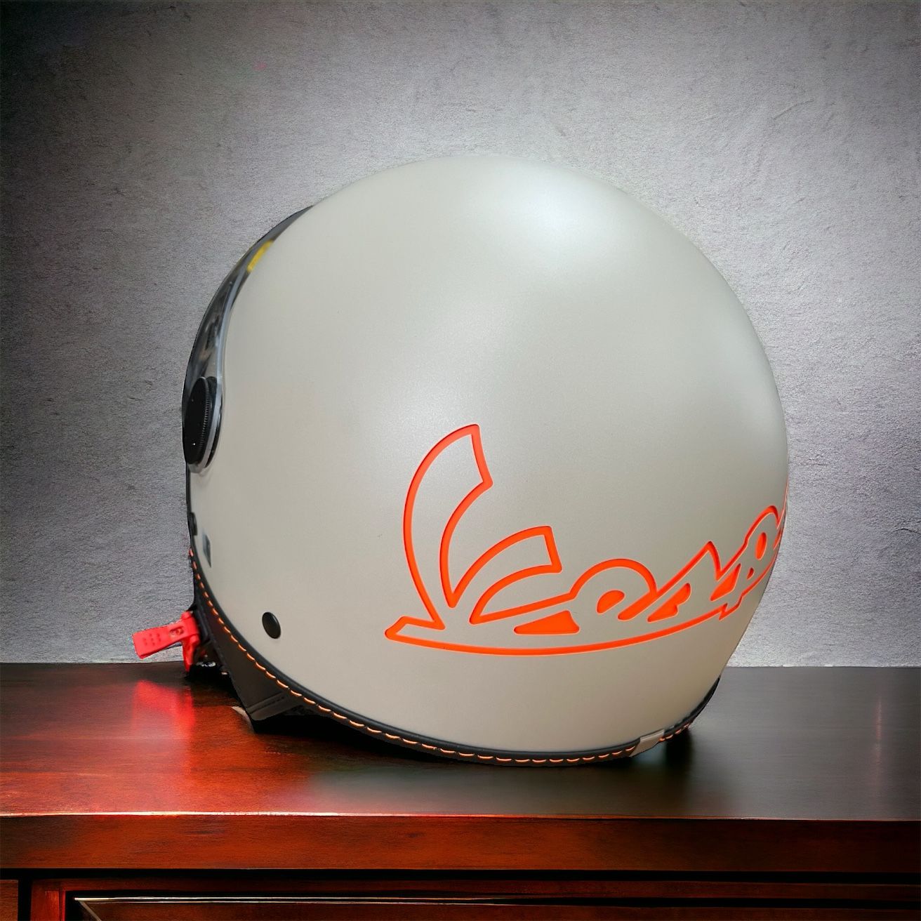 VESPA KASK MAT BEJ GTV KASK