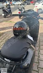VESPA PARLAK SİYAH GTV KASKI