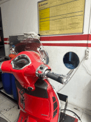 VESPA GİDON AYNA ZELİONİ YUVARLAK GÜMÜŞ RENK