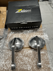 VESPA GİDON AYNA ZELİONİ YUVARLAK GÜMÜŞ RENK