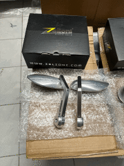 VESPA GİDON AYNA ZELİONİ OVAL GÜMÜŞ