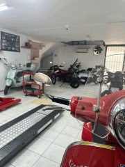 VESPA GİDON AYNA ZELİONİ OVAL GÜMÜŞ