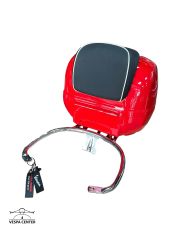 VESPA GTS ÇANTA SETI KIRMIZI RED ANAHTARSIZ 2023 MODELLER