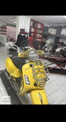 VESPA GTS VE GTV HPE ÖN PORT BAGAJ KROM
