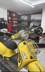 VESPA GTS VE GTV HPE ÖN PORT BAGAJ KROM