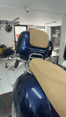 VESPA GTS TOPCASE ÇANTA SETI GECE MAVISi