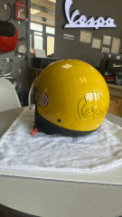 VESPA KASK VİSOR MODELİ SARI CİVCİV