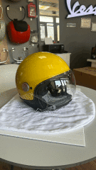 VESPA KASK VİSOR MODELİ SARI CİVCİV
