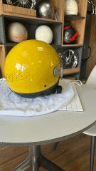 VESPA KASK VİSOR MODELİ SARI CİVCİV