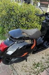 VESPA GTV MONO KAPAK SİYAH