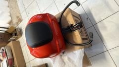 VESPA PRIMAVERA COLOR VIBE TURUNCU  ÇANTA SETİ