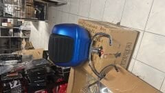 VESPA GTS MAT MAVİ ÇANTA SETİ TOPCASE