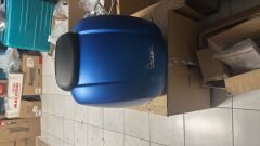 VESPA GTS MAT MAVİ ÇANTA SETİ TOPCASE